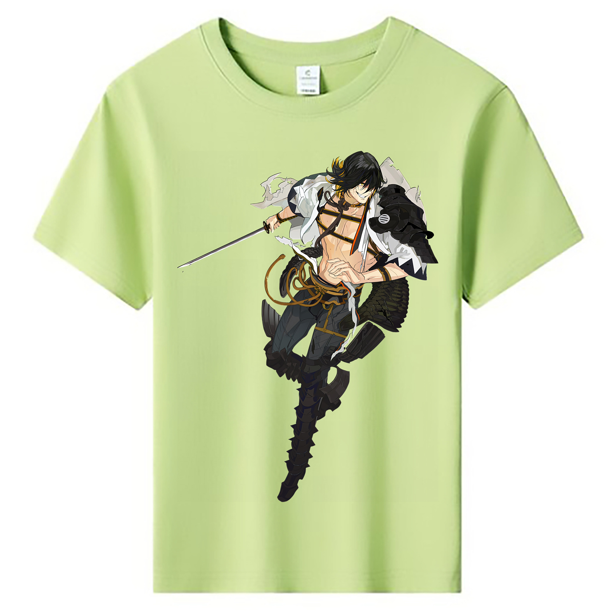 （画像用） 刀剣乱舞 Touken Ranbu 綿100％キッズTシャツ（フロントプリント）